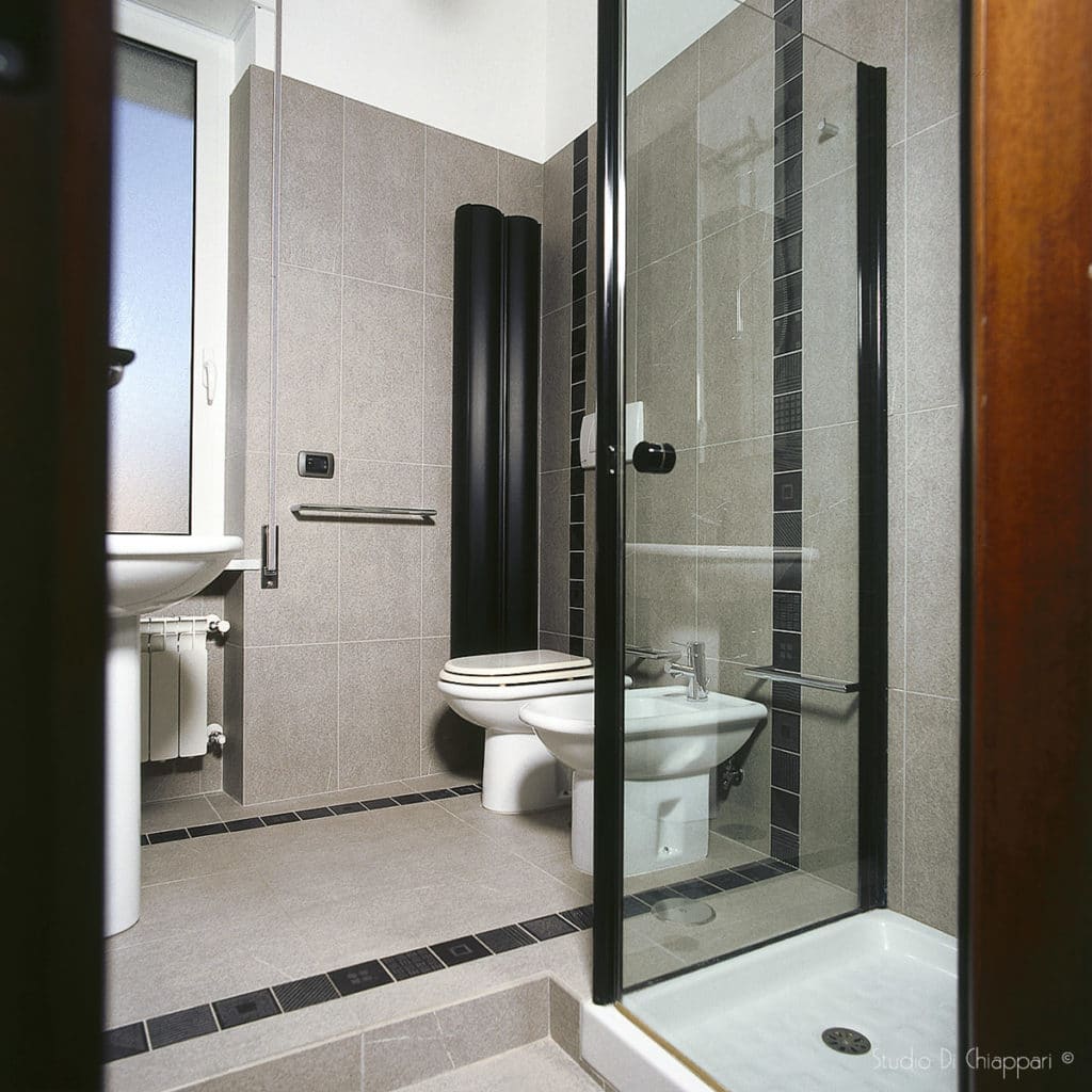 Design di interni_Residenza privata_bagno grande