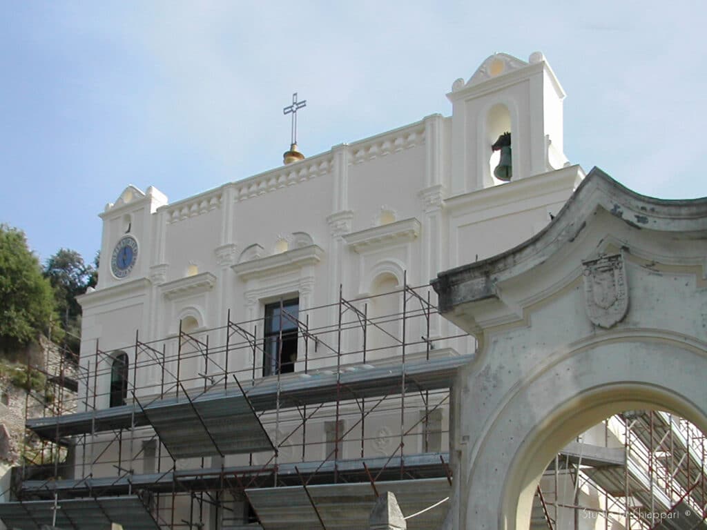Restauro Chiesa SS Trinità alla montagna spaccata_fine lavori